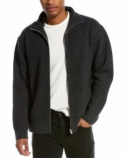 Helmut Lang Zip Turtleneck Wool Jacket Men