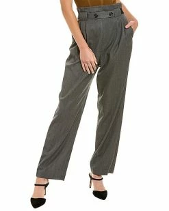 Helmut Lang Paperbag Wool Pant Women