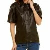 Helmut Lang Leather Shirt Women
