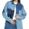 Helmut Lang Pieced Denim Jacket Women