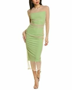 Helmut Lang Tulle Midi Dress Women