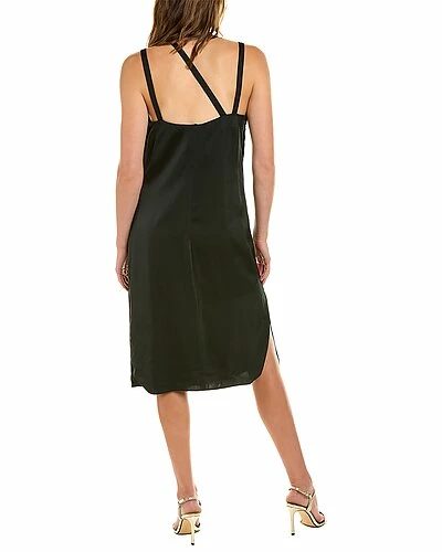 Helmut Lang Velvet Silk-Blend Slip Dress Women 2 Helmut Lang Velvet Silk-Blend Slip Dress Women - Image 2