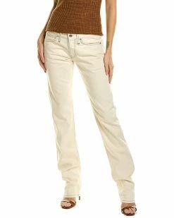 Helmut Lang Masc Natural Drainpipe Jean Women