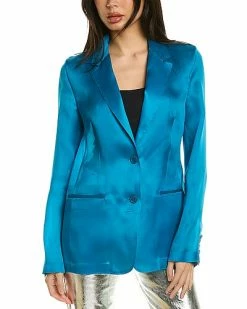 Helmut Lang Organza Silk Blazer Women