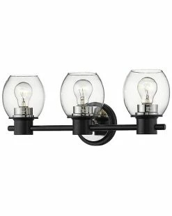 Millennium Lighting Black 3-Light Vanity Home