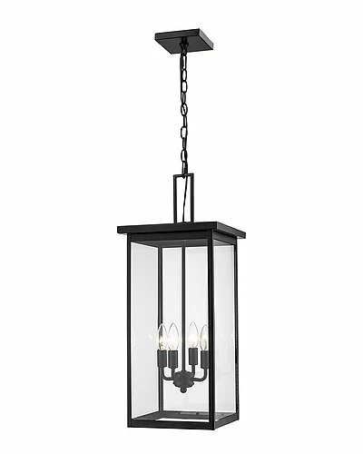 Millennium Lighting Barkeley Black Outdoor 4-Light Pendant Home 1 Millennium Lighting Barkeley Black Outdoor 4-Light Pendant Home