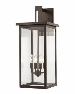 Millennium Lighting Barkeley Black Outdoor 4-Light Sconce Home
