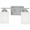 Millennium Lighting Durham Nickel 2-Light Vanity Home