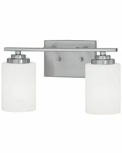 Millennium Lighting Durham Nickel 2-Light Vanity Home