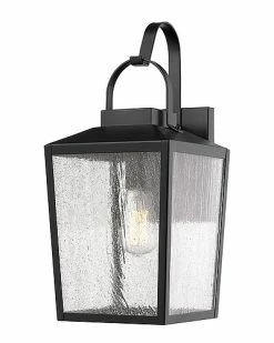 Millennium Lighting Devens Black Outdoor Sconce Home
