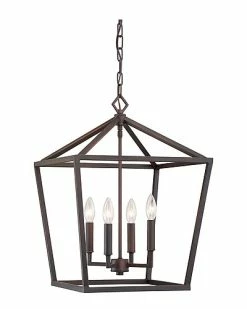 Millennium Lighting Bronze 4-Light Pendant Home