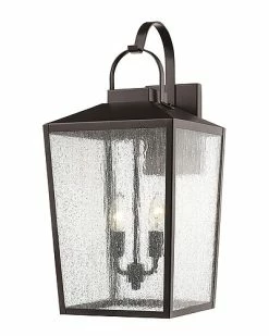 Millennium Lighting Devens Black Outdoor 2-Light Sconce Home