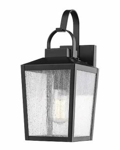 Millennium Lighting Devens Black Outdoor Sconce Home