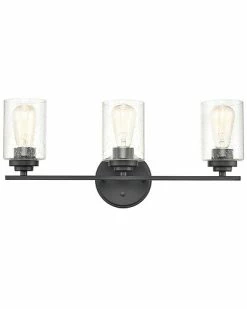 Millennium Lighting Black 3-Light Vanity Home