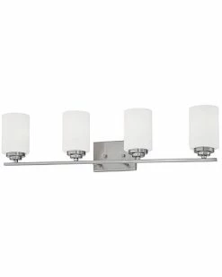 Millennium Lighting Durham Nickel 4-Light Vanity Home
