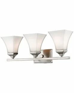 Millennium Lighting Nickel 3-Light Vanity Home