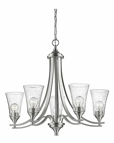 Millennium Lighting Natalie Nickel 5-Light Chandelier Home 1 Millennium Lighting Natalie Nickel 5-Light Chandelier Home