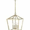 Millennium Lighting Gold 4-Light Pendant Home