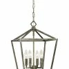 Millennium Lighting Silver 4-Light Pendant Home