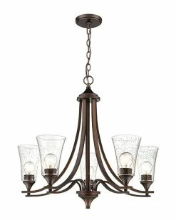 Millennium Lighting Natalie Bronze 5-Light Chandelier Home