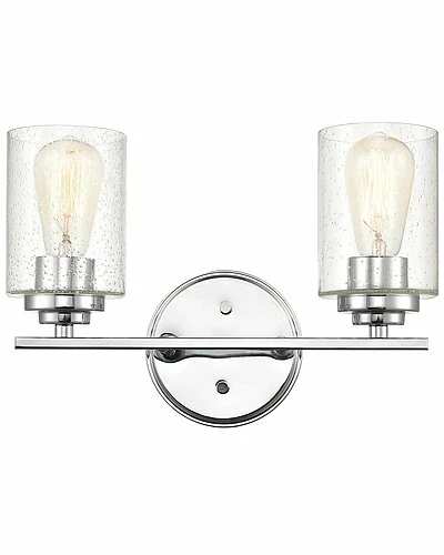 Millennium Lighting Chrome 2-Light Vanity Home 1 Millennium Lighting Chrome 2-Light Vanity Home