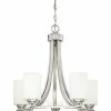 Millennium Lighting Bristo Nickel 5-Light Chandelier Home