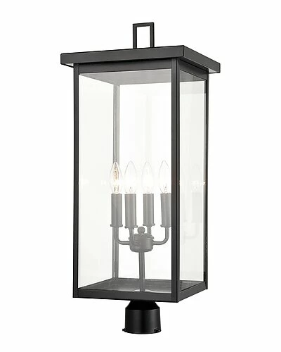 Millennium Lighting Barkeley Black Outdoor 4-Light Lantern Home 1 Millennium Lighting Barkeley Black Outdoor 4-Light Lantern Home
