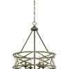 Millennium Lighting Lakewood Silver 4-Light Chandelier Home