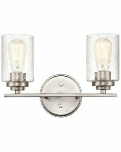 Millennium Lighting Nickel 2-Light Vanity Home