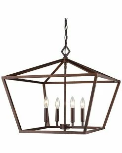 Millennium Lighting Bronze 4-Light Pendant Home