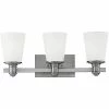 Millennium Lighting Cimmaron Nickel 3-Light Vanity Home