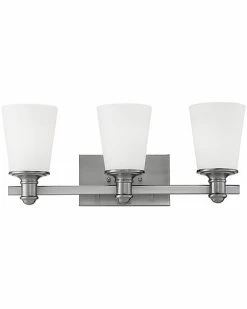 Millennium Lighting Cimmaron Nickel 3-Light Vanity Home