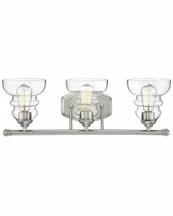 Millennium Lighting Brighton Nickel 3-Light Vanity Home