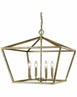 Millennium Lighting Gold 4-Light Pendant Home