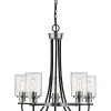 Millennium Lighting Clifton Black 5-Light Chandelier Home