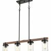 Millennium Lighting Taos Black 4-Light Chandelier Home