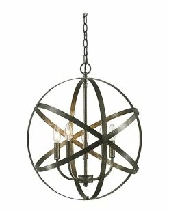 Millennium Lighting Silver 5-Light Pendant Home