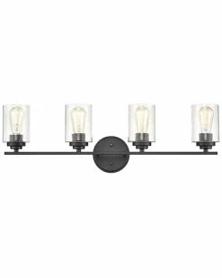 Millennium Lighting Black 4-Light Vanity Home