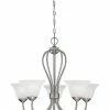 Millennium Lighting Main Street Nickel 5-Light Chandelier Home