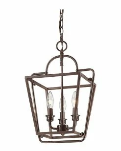 Millennium Lighting Bronze 3-Light Pendant Home