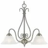 Millennium Lighting Nickel 3-Light Chandelier Home