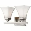 Millennium Lighting Nickel 2-Light Vanity Home