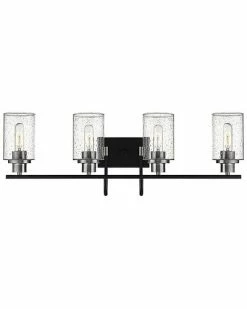 Millennium Lighting Clifton Black 4-Light Vanity Home