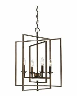 Millennium Lighting Bronze 4-Light Pendant Home