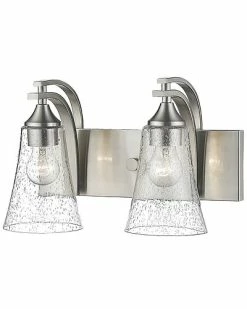 Millennium Lighting Natalie Nickel 2-Light Vanity Home