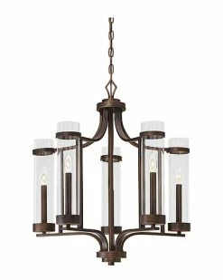 Millennium Lighting Milan Bronze 5-Light Chandelier Home