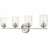 Millennium Lighting Nickel 4-Light Vanity Home
