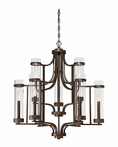 Millennium Lighting Milan Bronze 9-Light Chandelier Home 1 Millennium Lighting Milan Bronze 9-Light Chandelier Home