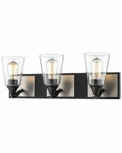 Millennium Lighting Black 3-Light Vanity Home