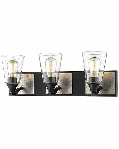 Millennium Lighting Black 3-Light Vanity Home 1 Millennium Lighting Black 3-Light Vanity Home
